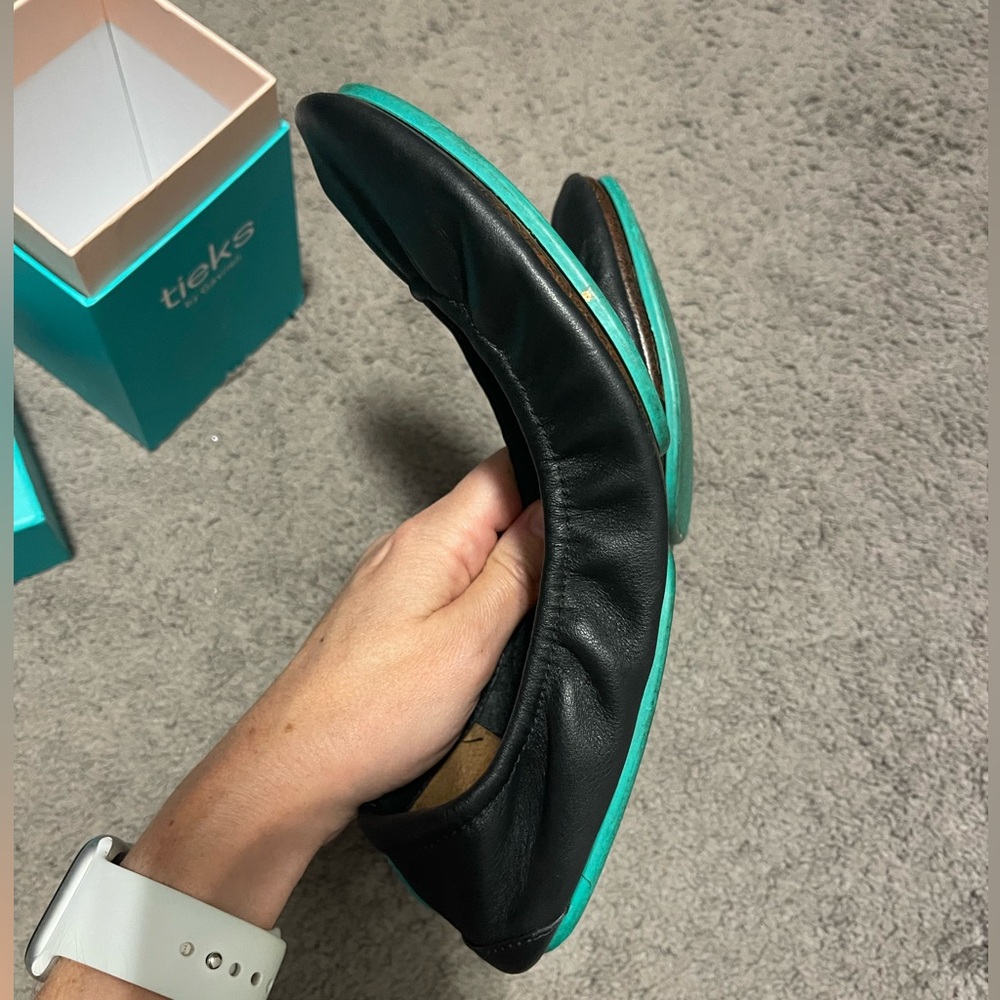 Tieks Matte Black Size 10 With Box - image 7